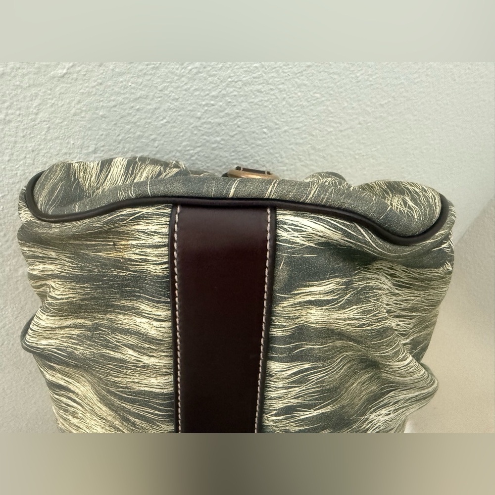 DOLCE & GABBANA Miss Glamorous Fur Print Handbag - Picture 8 of 15